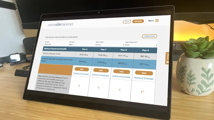 Catholic Life Medicare Supplement Application